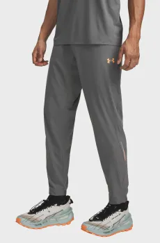 Мужские серые спортивные брюки M Explor Trail Run Pant Серый L Under Armour 6009550-709