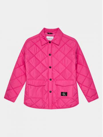 Calvin Klein Jeans Демісезонна куртка IG0IG01814 Рожевий Relaxed Fit Calvin Klein Jeans Демісезонна куртка IG0IG01814 Рожевий Relaxed Fit