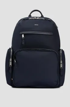 Мужской темно-синий рюкзак Синий ONESIZE BOSS 50504306;406