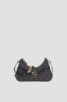 Женская темно-серая сумка с узором Серый ONESIZE Guess HWSG79.93730;CLO