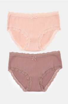 Труси-фіги 2 штуки - різнобарвний