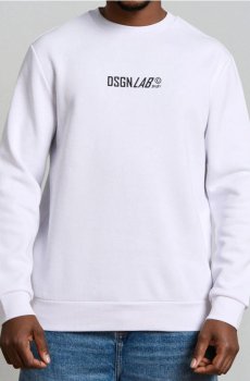 Кофта з круглим вирізом - білий