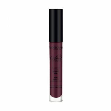 Жидкая матовая помада для губ Deborah Fluid Velvet Mat Lipstick, 09 Purple Wine, 8 мл Жидкая матовая помада для губ Deborah Fluid Velvet Mat Lipstick, 09 Purple Wine, 8 мл