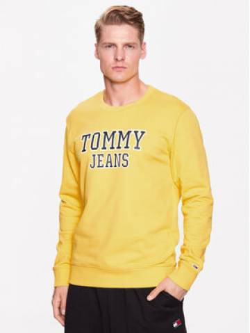Tommy Jeans Світшот Entry Graphic DM0DM16366 Жовтий Regular Fit Tommy Jeans Світшот Entry Graphic DM0DM16366 Жовтий Regular Fit