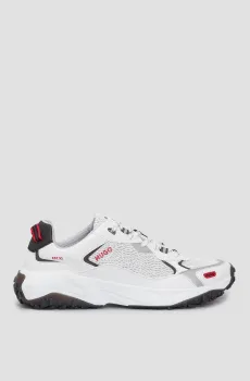 Мужские белые кроссовки Белый 43 HUGO 50504001;106
