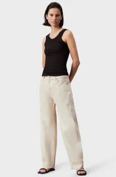 Женские белые джинсы HIGH RISE BARREL Белый 30-32 Calvin Klein K20K207270