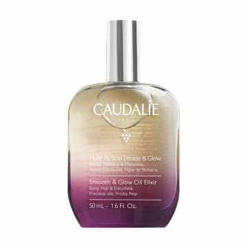 Масло для тела, волос и зоны декольте Caudalie Smooth & Glow Oil Elixir, 50 мл Масло для тела, волос и зоны декольте Caudalie Smooth & Glow Oil Elixir, 50 мл
