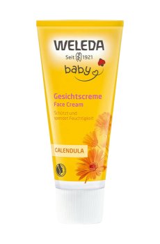 Детский крем для лица Weleda Baby Face Cream Календула, 50 мл