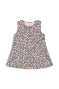 Хлопковое детское платье Konges Sløjd CARA DRESS GOTS