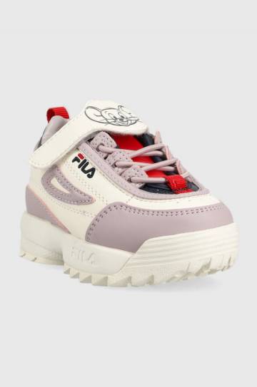 Детские кроссовки Fila Disruptor цвет фиолетовый