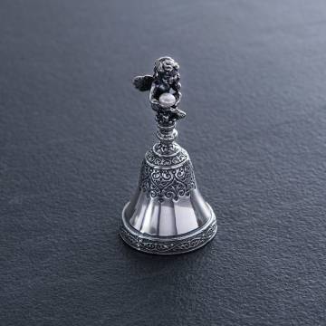 Серебряный колокольчик "Ангелочек" 23007 Серебряный колокольчик "Ангелочек" 23007