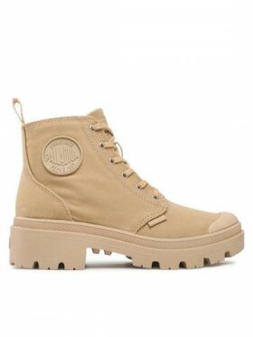 Palladium Черевики туристичні Pallabase Twill 96907-227-M Бежевий Palladium Черевики туристичні Pallabase Twill 96907-227-M Бежевий