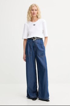 Хлопковая футболка MUNTHE PARSA