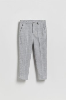 Reserved - Елегантні штани - світло-сірий - 232IM-09X