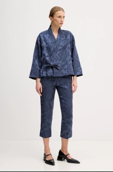 Брюки с примесью льна Kenzo