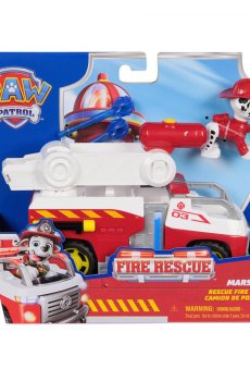 Игровой набор Paw Patrol Большой спасательный автомобиль, с водителем Маршал, от 3 лет, 4 детали (SM97236/6072660)
