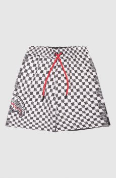 Детские шорты Checkered Sketch