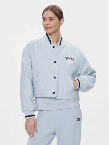 Tommy Jeans Куртка бомбер Varsity DW0DW17236 Блакитний Relaxed Fit Tommy Jeans Куртка бомбер Varsity DW0DW17236 Блакитний Relaxed Fit