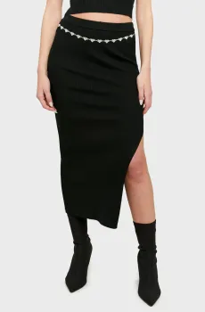 Женская черная юбка Черный M Tally Weijl SSKVIFARI