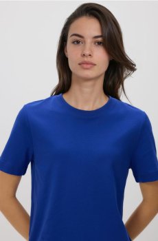 Reserved - Футболка з мерсеризованої бавовни - гіацинтовий - 2292T-54X