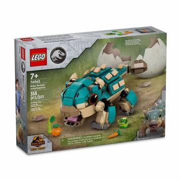 Конструктор LEGO Jurassic World Малыш Бампи: Анкилозавр, 358 деталей, с 7 лет (76962) Конструктор LEGO Jurassic World Малыш Бампи: Анкилозавр, 358 деталей, с 7 лет (76962)