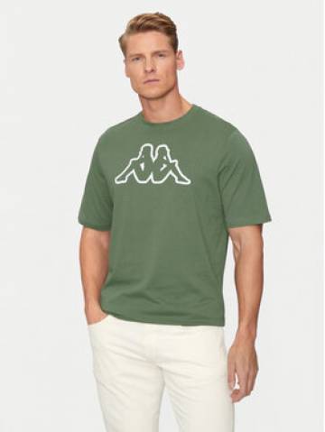 Kappa Футболка Logo Korpo Cromen 303HZ70 Зелений Regular Fit Kappa Футболка Logo Korpo Cromen 303HZ70 Зелений Regular Fit