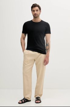 Хлопковая футболка BOSS