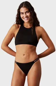 Женские черные трусики от купальника CHEEKY STRING BIKINI Черный S Calvin Klein KW0KW02828