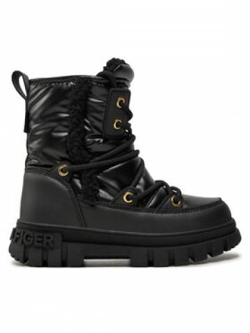 Tommy Hilfiger Снігоходи Fur Boot T3A5-33610-1695 M Чорний Tommy Hilfiger Снігоходи Fur Boot T3A5-33610-1695 M Чорний