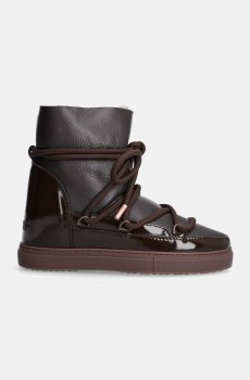 Кожаные сапоги Inuikii Gloss Wedge