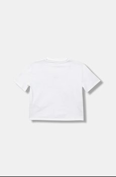 Детская хлопковая футболка Guess