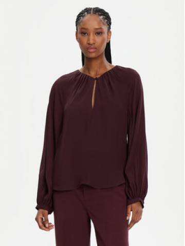 STAUD Блузка Fabian R24F1106SG Бордовий Regular Fit STAUD Блузка Fabian R24F1106SG Бордовий Regular Fit