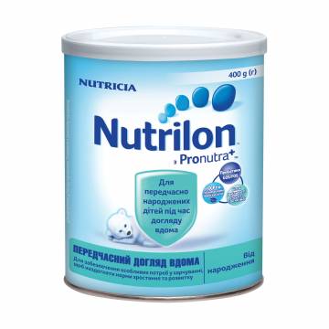 Сухая молочная смесь Nutrilon Преждевременный уход дома, от рождения, 400 г Сухая молочная смесь Nutrilon Преждевременный уход дома, от рождения, 400 г