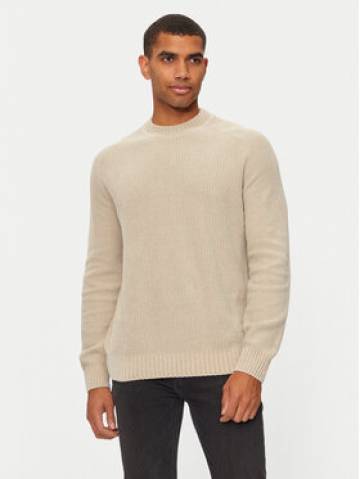 Boss Светр 50523568 Бежевий Regular Fit Boss Светр 50523568 Бежевий Regular Fit