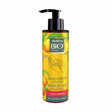 Разглаживающий крем для рук Venita Bio Natural Care Hand Cream Сок манго, 100 мл Разглаживающий крем для рук Venita Bio Natural Care Hand Cream Сок манго, 100 мл