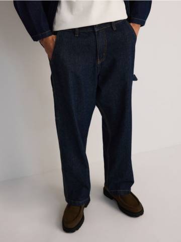 Reserved - Джинси loose - steel blue - 6467H-95J Reserved - Джинси loose - steel blue - 6467H-95J