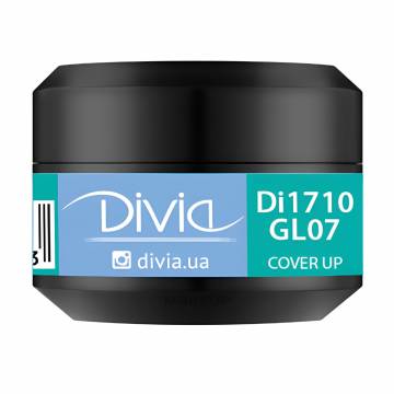 Гель для наращивания ногтей Divia Liquid Builder Gel GL07 Cover Up, 5 г Гель для наращивания ногтей Divia Liquid Builder Gel GL07 Cover Up, 5 г