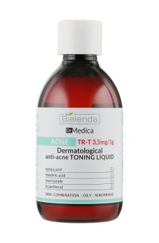 Дерматологический антиакне-тоник для лица Bielenda Dr Medica Acne Dermatological Anti-Acne Liquid Tonic, 250 мл