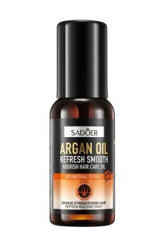 Масло для волос Sadoer Argan Oil Refresh Smooth Nourish Hair Care Oil, 60 мл