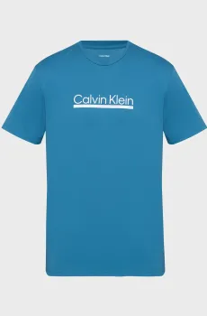 Мужская синяя футболка OUTLINE TAPE Синий L Calvin Klein LV04RC852G