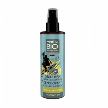 Уценка! Дезодорант-спрей мужской Venita Bio Natural Care Антибактериальный, 100 г Уценка! Дезодорант-спрей мужской Venita Bio Natural Care Антибактериальный, 100 г