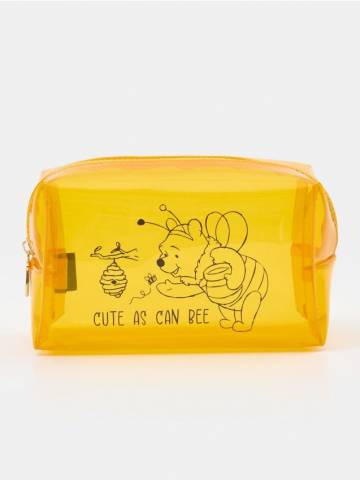 Косметичка з принтом Winnie the Pooh - світло-жовтий Косметичка з принтом Winnie the Pooh - світло-жовтий