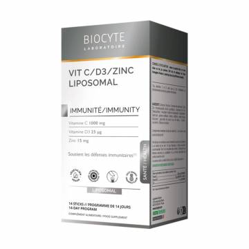 Витаминно-минеральный комплекс Biocyte Vit C/D3/Zinc Liposomal, 14 стиков Витаминно-минеральный комплекс Biocyte Vit C/D3/Zinc Liposomal, 14 стиков