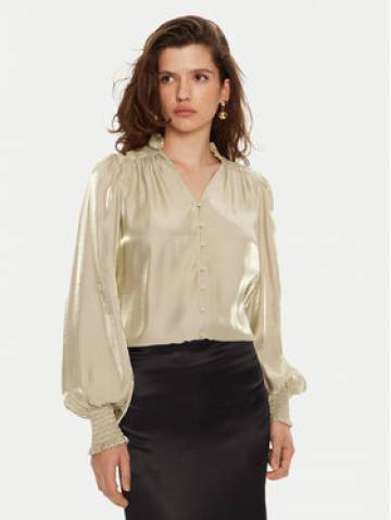 Bruuns Bazaar Блузка Harrietta BBW4228 Золотий Regular Fit Bruuns Bazaar Блузка Harrietta BBW4228 Золотий Regular Fit