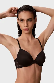 Женский черный бюстгальтер PERFECT Черный 32B Calvin Klein LV00QF8966