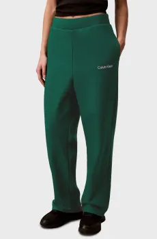 Женские зеленые спортивные брюки STRAIGHT Зеленый S Calvin Klein LVGWF5P627