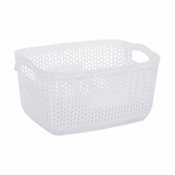 Корзина для хранения без крышки Violet House 1008 Виолетта White, 20*26.5*13.5 см, 5 л Корзина для хранения без крышки Violet House 1008 Виолетта White, 20*26.5*13.5 см, 5 л