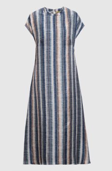 Платье миди Javier из шелка