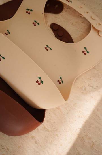 Детский слюнявчик Konges Sløjd 2 шт 2 PACK SILICONE BIB