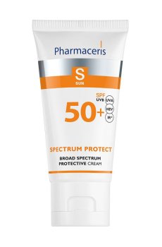 Солнцезащитный крем для лица Pharmaceris S Broad Spectrum Sun Protection Cream SPF 50+, 50 мл